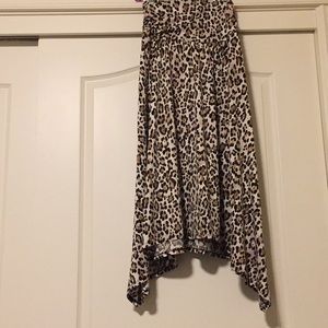 Cheetah skirt